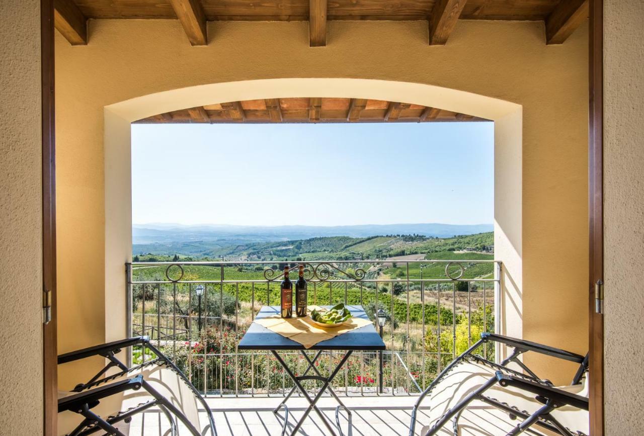 Casa Vacanze Squarcialupi Кастелина ин Шианти Экстерьер фото